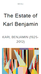 Mobile Screenshot of karlbenjamin.com